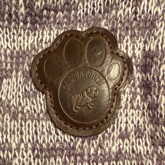 Gray Dog Sweater with Zipper Accents - Picture 6 of 8